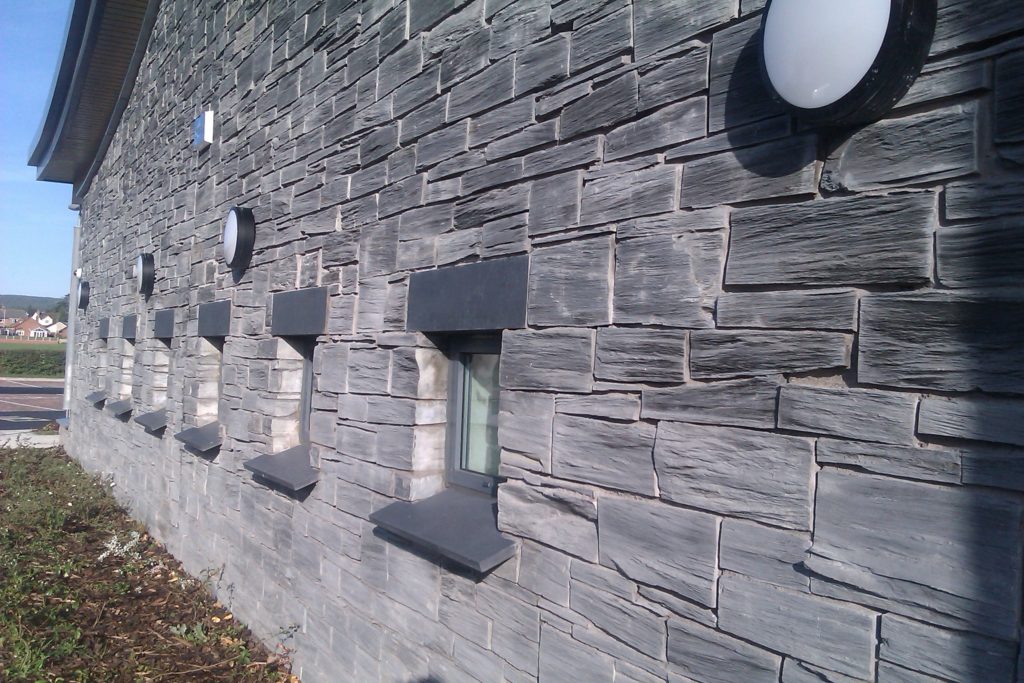 Welsh Slate Walling - Berwyn Slate